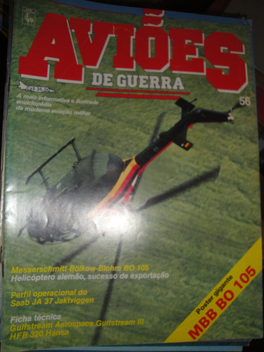 Revista Aviões De Guerra,fab,saab Ja 37,nr.56,ww2