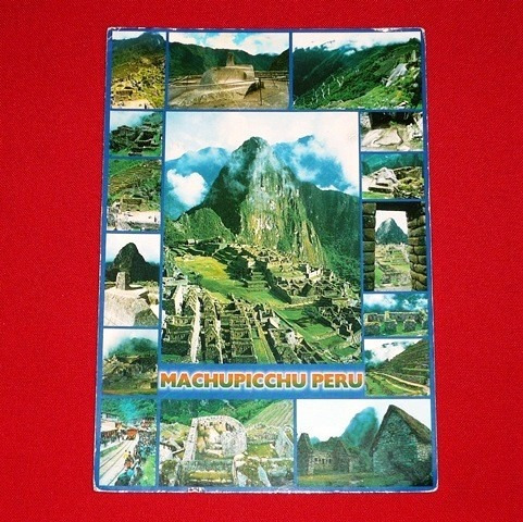 Postal Ciudadela Machu Picchu Cusco Imágene Fenno Publicidad