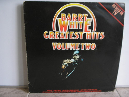 Lp Vinilo Barry White,s Greatest Hits Volumen 2 Printed Usa