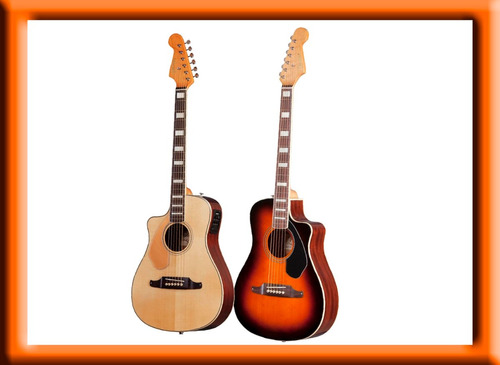 Guitarra Eléctro Acústica Fender Malibu Sce - Envío Gratis