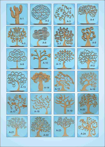 Imagen 2 de 2 de 40 Souvenir Acrílico Arbol De La Vida 15 Cumple 40 50