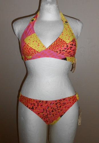 Decree Moderno Bikini Naranja Con Amarillo Talla Ch