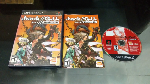 Dot Hack Rebirth Vol 1 Completo Para Play Station 2 (Usado)
