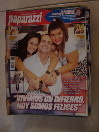 Revista Paparazzi 666 15/8/14 Rial Rito San Lorenzo Campeón