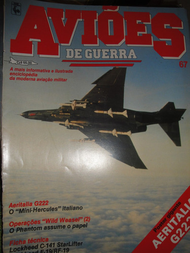 Revista Aviões De Guerra,fab,mini-hercules Italiano,nr.67,ww