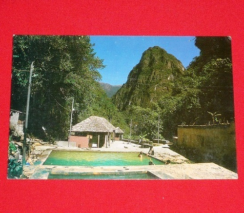 Postal Baños Termales Machu Picchu Jurgen Egelseer 1998