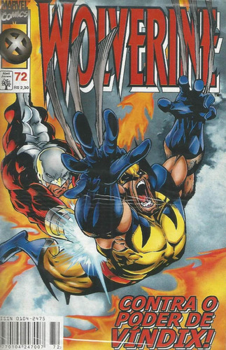 Wolverine 72 - Abril - Bonellihq Cx82 G19