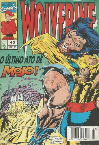 Wolverine 43 - Abril - Bonellihq Cx82 G19