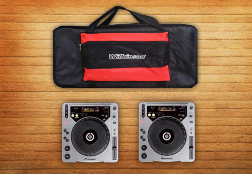 Funda Bandejas Pioneer Cdj 850-k  + 3 Correas