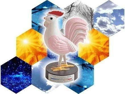 Imagem 2 de 6 de Galo Do Tempo Galinho Do Tempo Temperatura E Umidade
