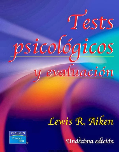 Test Psicologicos Y Evaluacion