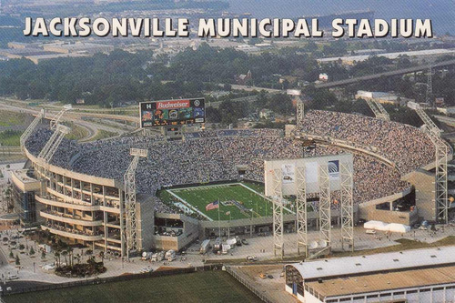 Postal Estadio Jacksonville Futbol Americano Florida Usa