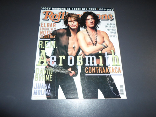 Rolling Stone 38 Aerosmith Ramones Rem Julieta Venegas