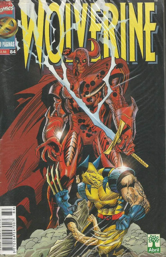 Wolverine 84 - Abril - Bonellihq Cx82 G19