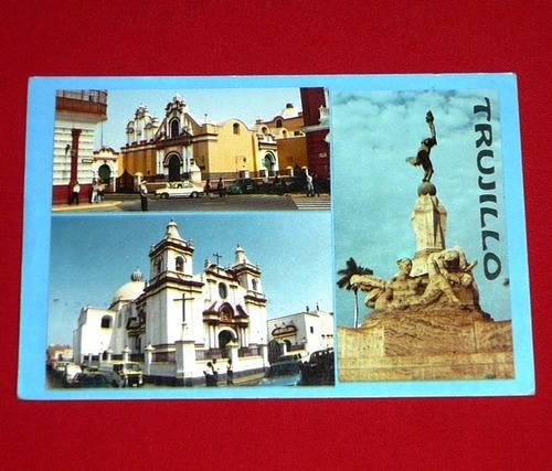 Postal Trujillo Capital De La Primavera Libertad Perú Fatto