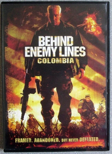 Dvd Behind Enemy Lines 3 / Tras La Línea Enemiga: Colombia