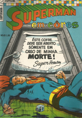 Imagem 1 de 1 de Superman Especial Em Cores 02 - Ebal - Bonellihq Cx296 V20