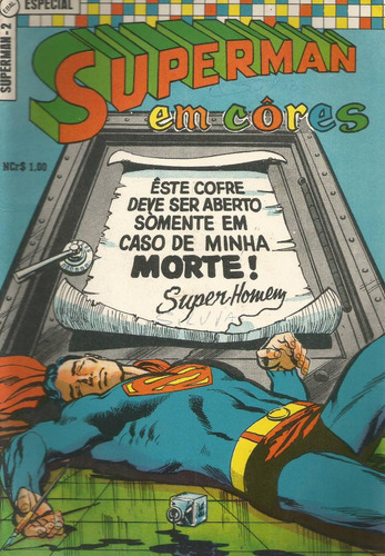 Superman Especial Em Cores 02 - Ebal - Bonellihq Cx296 V20