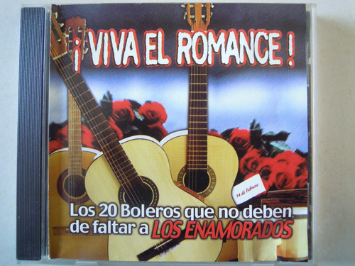 Viva El Romance Cd Los 20 Boleros Que No Deben Faltar Enamor