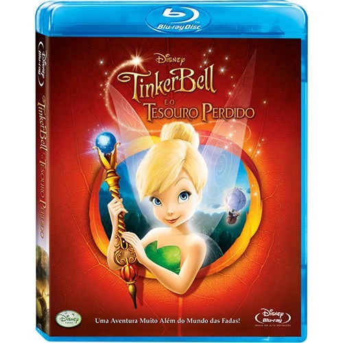 Blu-ray Tinker Bell E O Tesouro Perdido