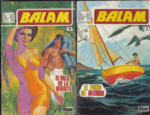 Balam Nos 3, 4, 5 Editora Cinco
