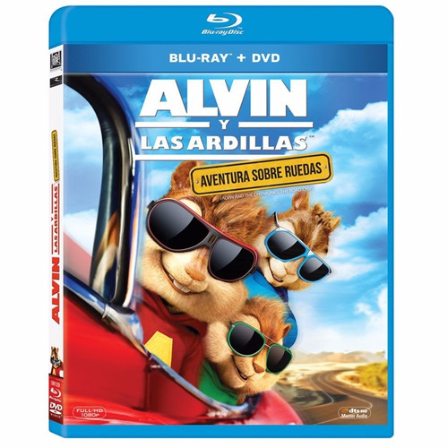 Alvin Y Las Ardillas Aventura Sobre Ruedas Blu-ray + Dvd