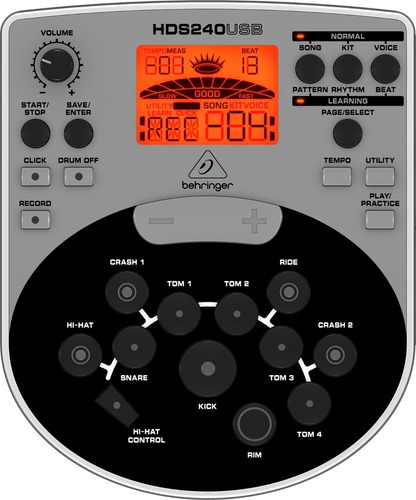 Bateria Electronica Behringer Xd80usb Completa Midi