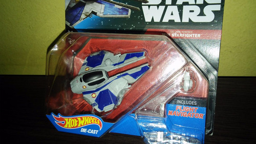 Perudiecast Start Wars Jedi Starfighter & Navegador