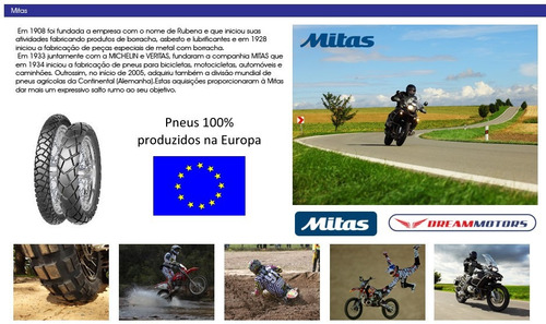 Pneu Mitas E-07 150/70-17 V-strom Varadero Tiger Tenere 1200