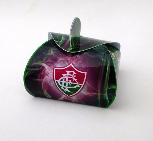 Imagem 4 de 7 de Caixinhas Para Doces Fluminense Personalizadas -10unidade
