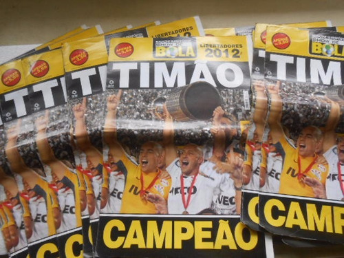Corinthians Timão Campeão 2012 Libertadores Lote 15 Posters