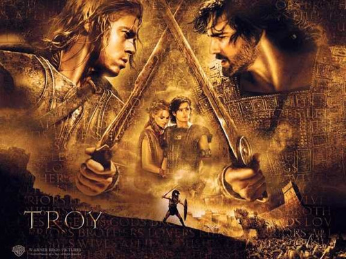 Troya - Brad Pitt - Pelicula - Lamina 45 X 30 Cm.