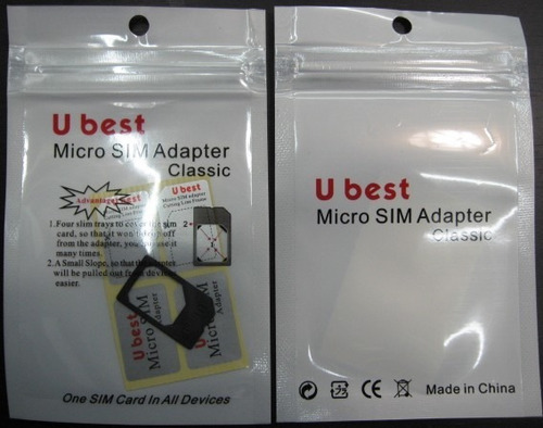 Adaptador Microsim A Sim Normal