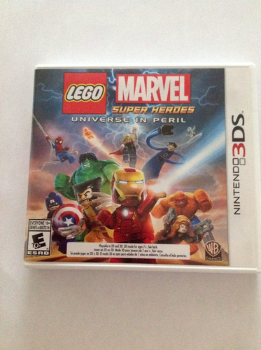 Lego Marvel Superheroes 3ds Usado