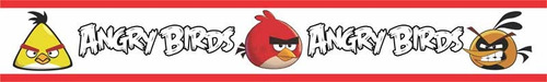 Adesivo Bdfx9006 Faixa Angry Birds Decorativa Quarto Do Bebê