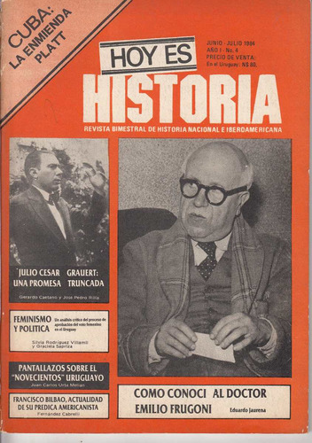 Negros En Uruguay Apuntes Lino Suarez Hoy Es Historia 1984