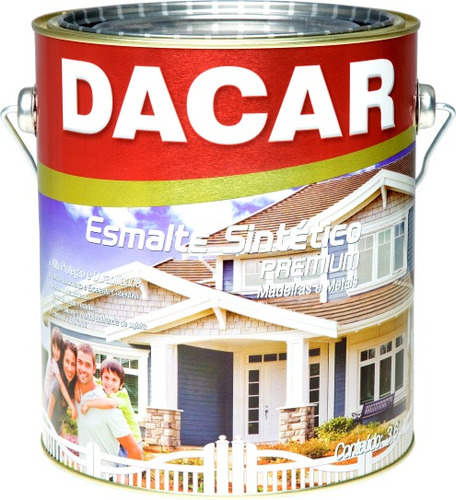 Pintura Esmalte Sintético Doble Acción Dacar Premium 3,6l