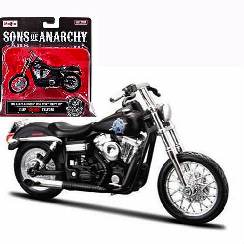 Harley Davidson Sons Of Anarchy Clay.jax,opie,1:18 Metalicas