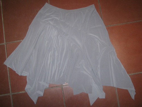 Pollera En  Jersey De Seda