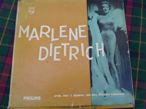 Lp  Marlene Dietrich - Ayer, Hoy Y Siempre