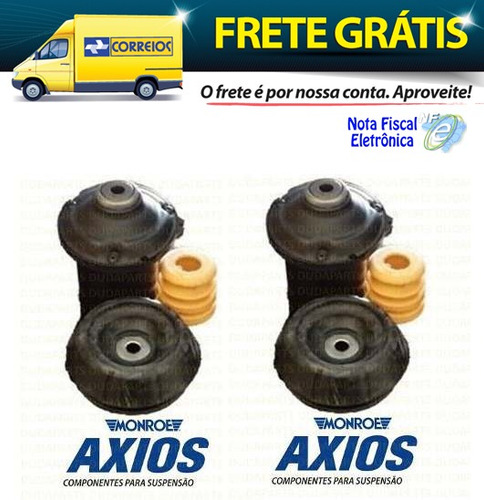 Imagem 1 de 3 de Kit Coxim Batente Amortecedor Dianteiro Zafira Meriva Axios