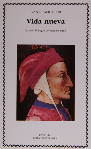 Dante Alighieri La Vida Nueva Bilingüe Editorial Cátedra