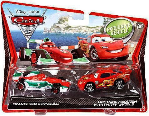 Disney Pixar Cars Rayo Mcqueen Y Francesco Bernulli