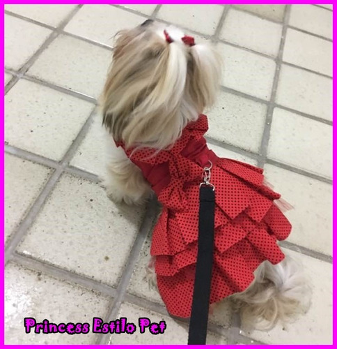 Imagem 4 de 6 de Lindo Vestido Diva Para Seu Pet