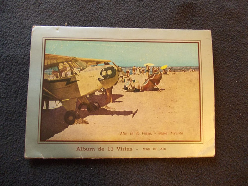 2205b-álbum 11 Antiguas Vistas Mar De Ajo, Arg.
