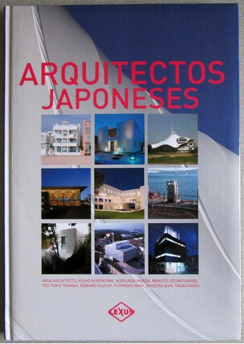 Libro Arquitectos Japoneses Arquitectura