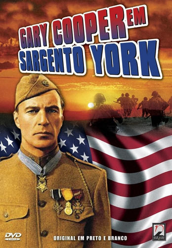 Sargento York - Dvd - Gary Cooper - Walter Brennan - Novo