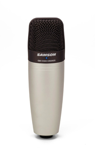 Samson C01 - Microfono De Estudio Condenser, Cardoide Conector Xlr Incluye Estuche Y Pipeta Incluidas