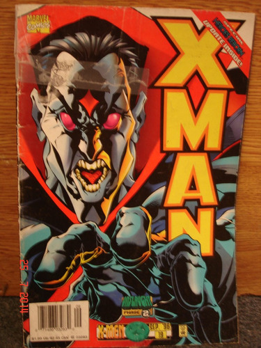 X-man Septiembre 96 N° 19 Marvel Comics Update Inside