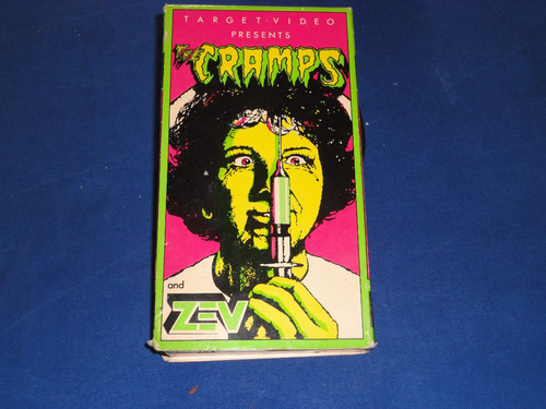 The Cramps  And Zev -  Vivo En Hospital Mental Napa (vhs)